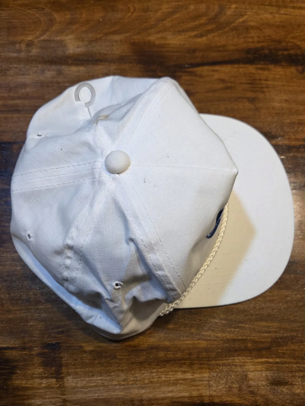 Vintage 80s Cummins Diesel 75 Snapback   Adjustable Hat Youngan Hat Co White